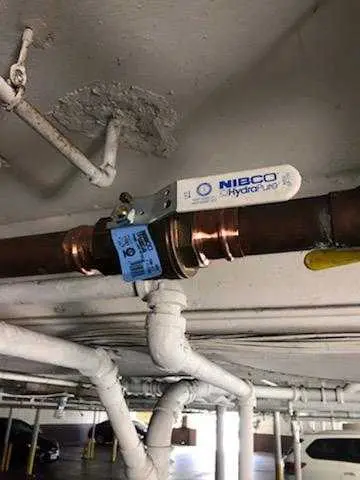 Copper pipe repair and valve work for Backflow Testing in Pacifica
